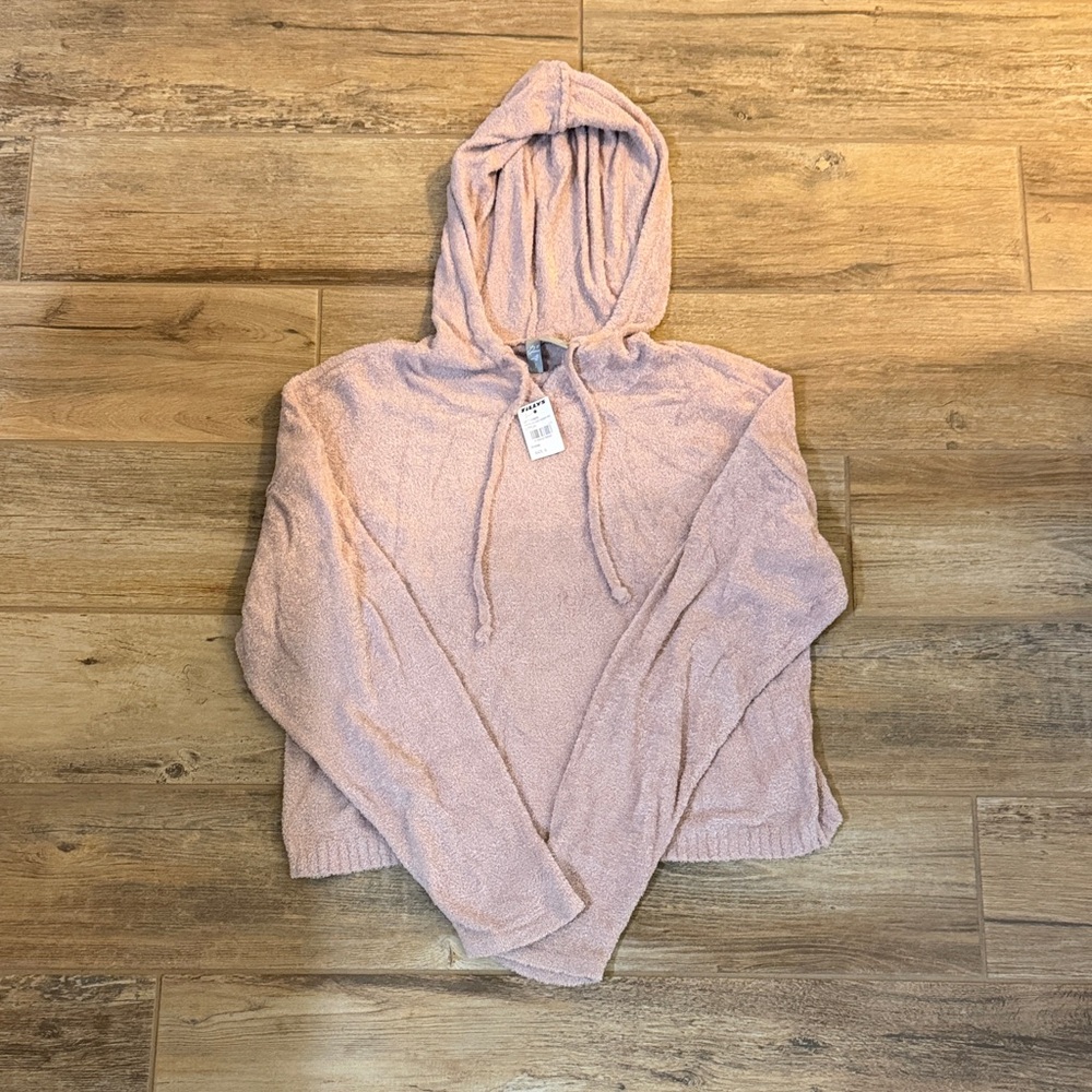 Pink Hooded Sweater